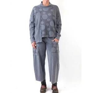 NEW CHALET ET CECI adelia long sleeve top in chalice
